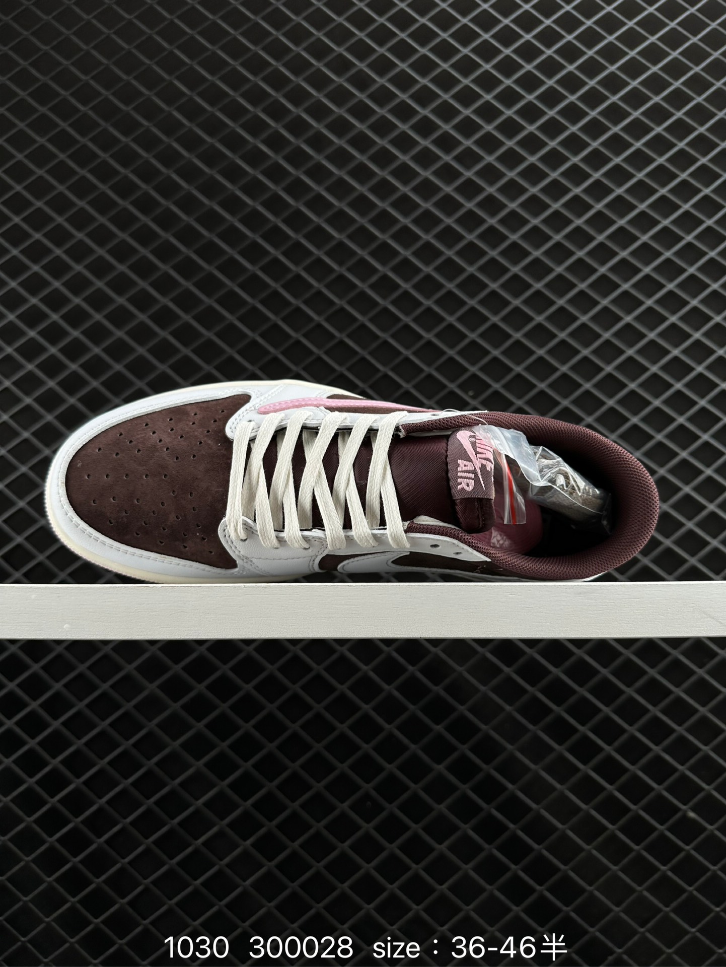 fragment design x Travis Scott x Nike Air Jordan 1 Low OG SP”Black/Green Toe“